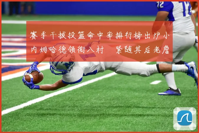 赛季干拔投篮命中率排行榜出炉小内姆哈德领衔八村塁紧随其后老詹稳居前列